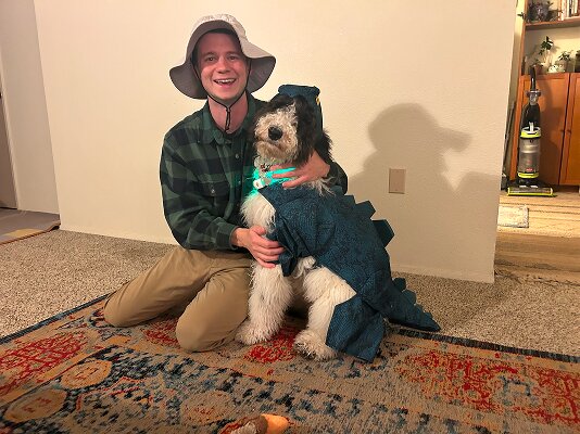 Derek and Dino Daisy